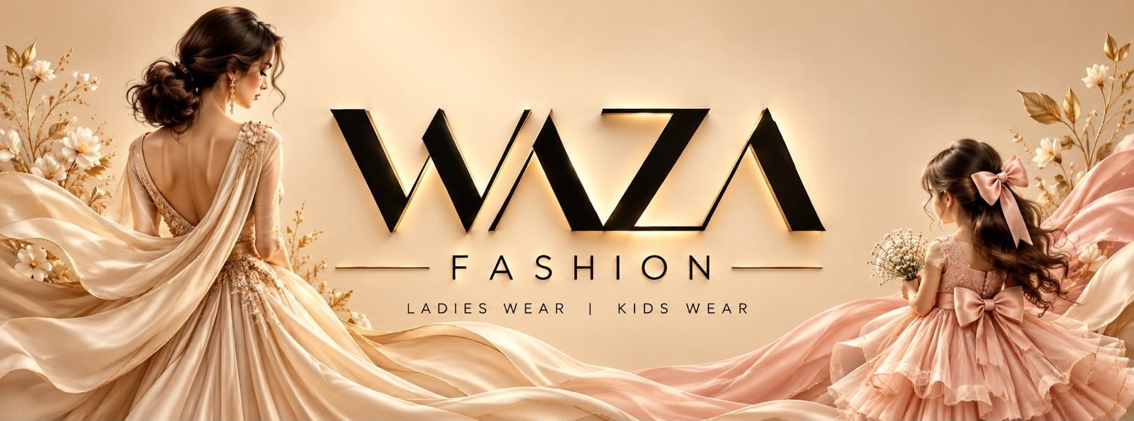 WAZA FASHION Ladies & Kids Wear Campaign